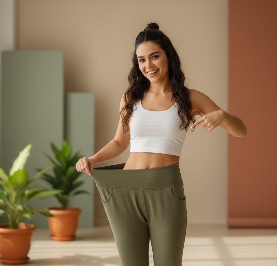 Results of successful detoxification and support for healthy body weight with Spring Panchakarma.